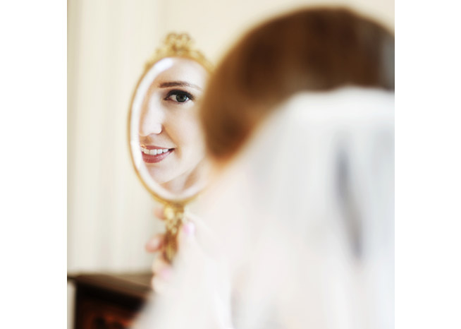 Wedding makeup by Angela LaFlamme, San Francisco Bay Area makeup artist