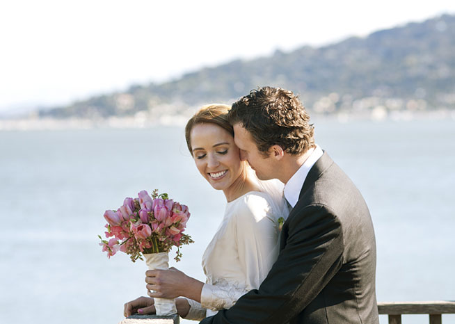 Wedding makeup by Angela LaFlamme, San Francisco Bay Area makeup artist