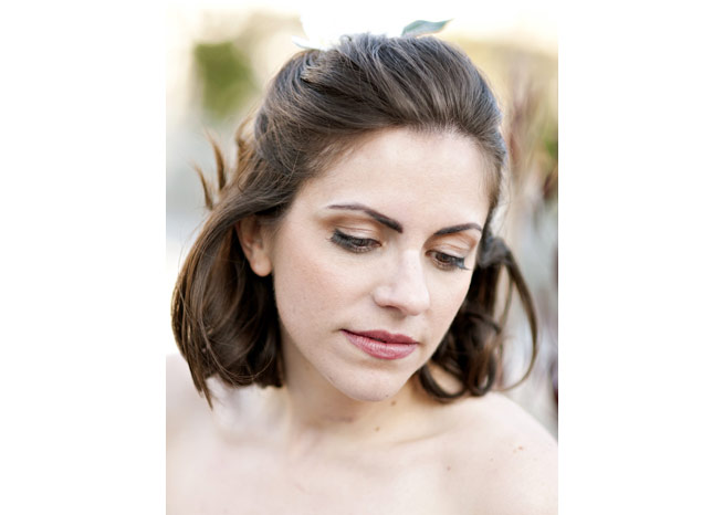 Wedding makeup by Angela LaFlamme, San Francisco Bay Area makeup artist